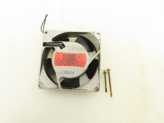 Japan Servo WEJ55B2 Koala 25 Cooling Fan Unit Ball Bearing 100V 3.5"