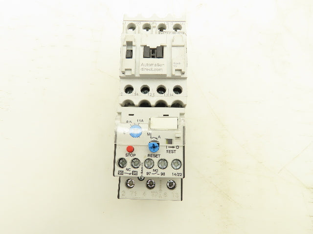 Automation Direct RTD321100 Motor Starter Thermal Overload Relay 8-11A 3 Pole