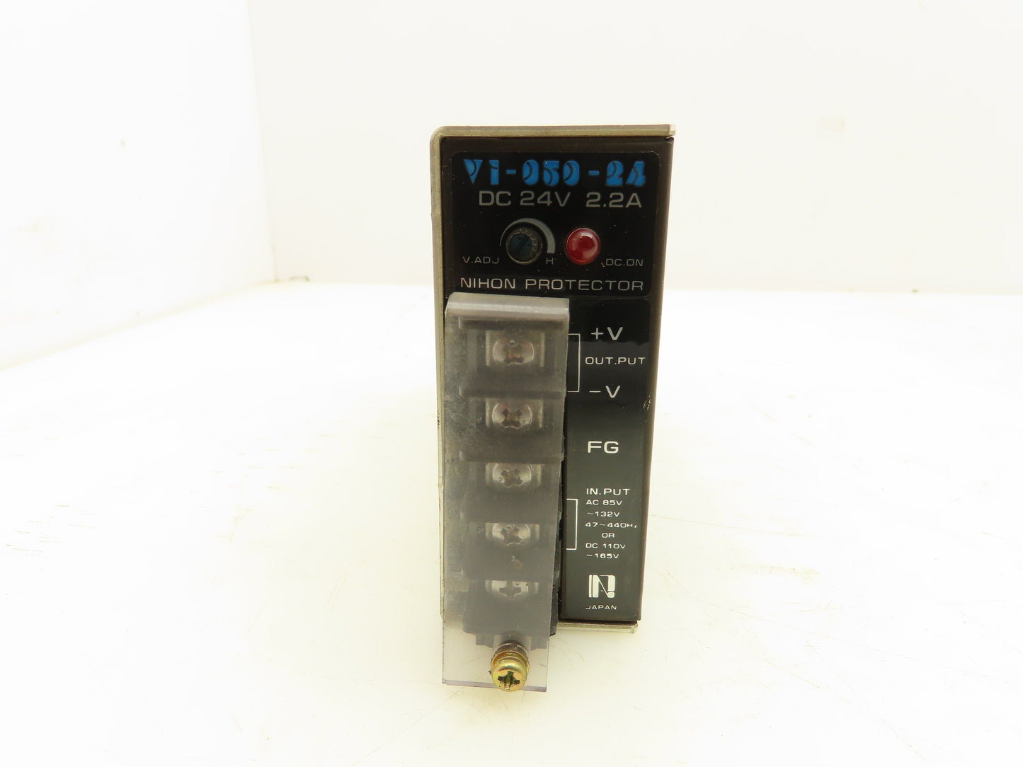 Nihon VI-050-24 Power Supply Output 24VDC 2.2A Input 85-132VAC 110-165VDC