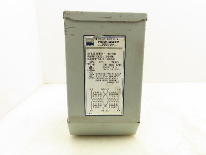 EGS HS1F750B Hevi-Duty Transformer 0.75 KVA 1Ph HV 240/480V LV 120/240V