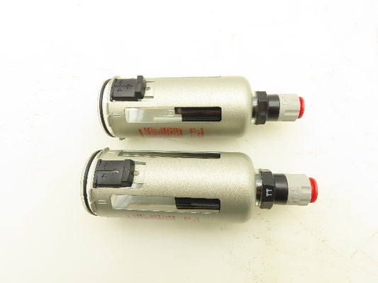 SMC AD37NZ Pneumatic Auto Drain 150 PSI 140°F Lot Of 2