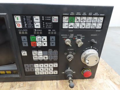 Mazatrol Cam T-2 Operator Interface Control Panel & Monitor Mazak CNC Lathe