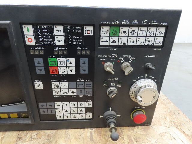 Mazatrol Cam T-2 Operator Interface Control Panel & Monitor Mazak CNC Lathe