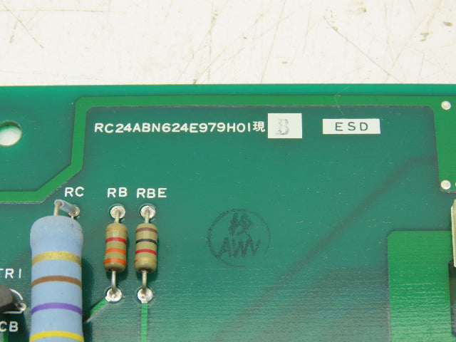 Mitsubishi RC24 Relay Board RC24ABN624E979H01  Mori Seiki CL200 Lathe