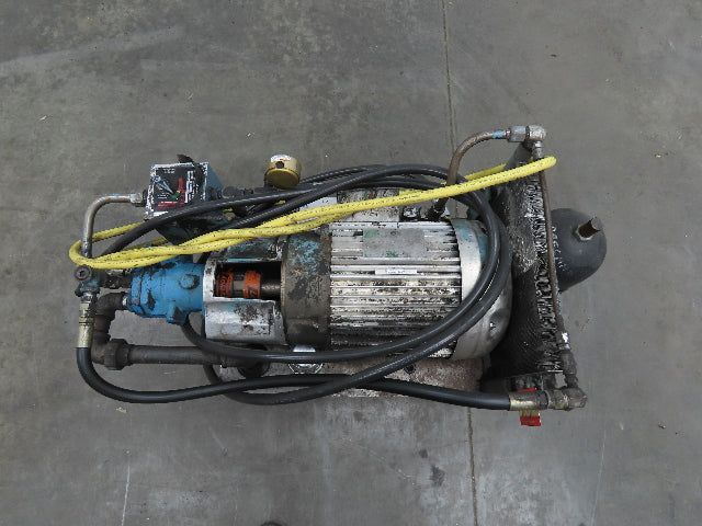 Hydraulic Power Unit 5 Hp Motor 230/460V 3Ph Bladder Tank High Pressure Filter