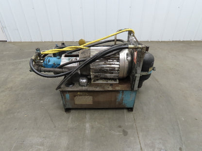 Hydraulic Power Unit 5 Hp Motor 230/460V 3Ph Bladder Tank High Pressure Filter