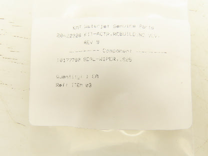 KMT 20422228 Actuator Repair Kit Pneumatic Valve Includes Spring Seal And O Ring