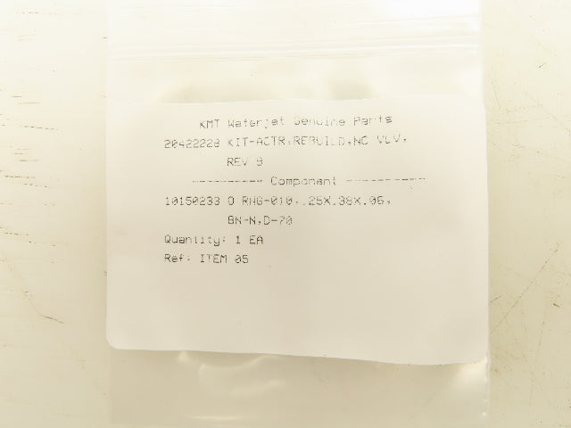 KMT 20422228 Actuator Repair Kit Pneumatic Valve Includes Spring Seal And O Ring