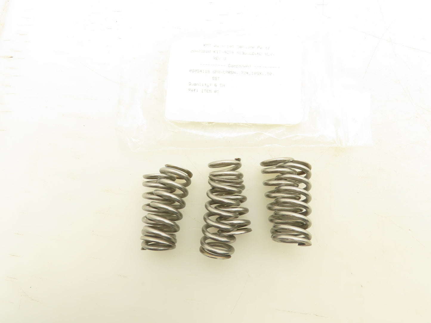 KMT 20422228 Actuator Repair Kit Pneumatic Valve Includes Spring Seal And O Ring