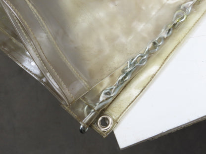 Singer Safety Vinyl Curtain Clear Dust Draft Barrier Full Visibility 96x100"
