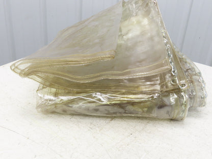 Singer Safety Vinyl Curtain Clear Dust Draft Barrier Full Visibility 96x100"
