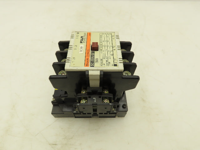 Fuji SC-2SN/SE (50) Magnetic Contactor 25A 3 Pole 600V 3PH 200-250V Coil