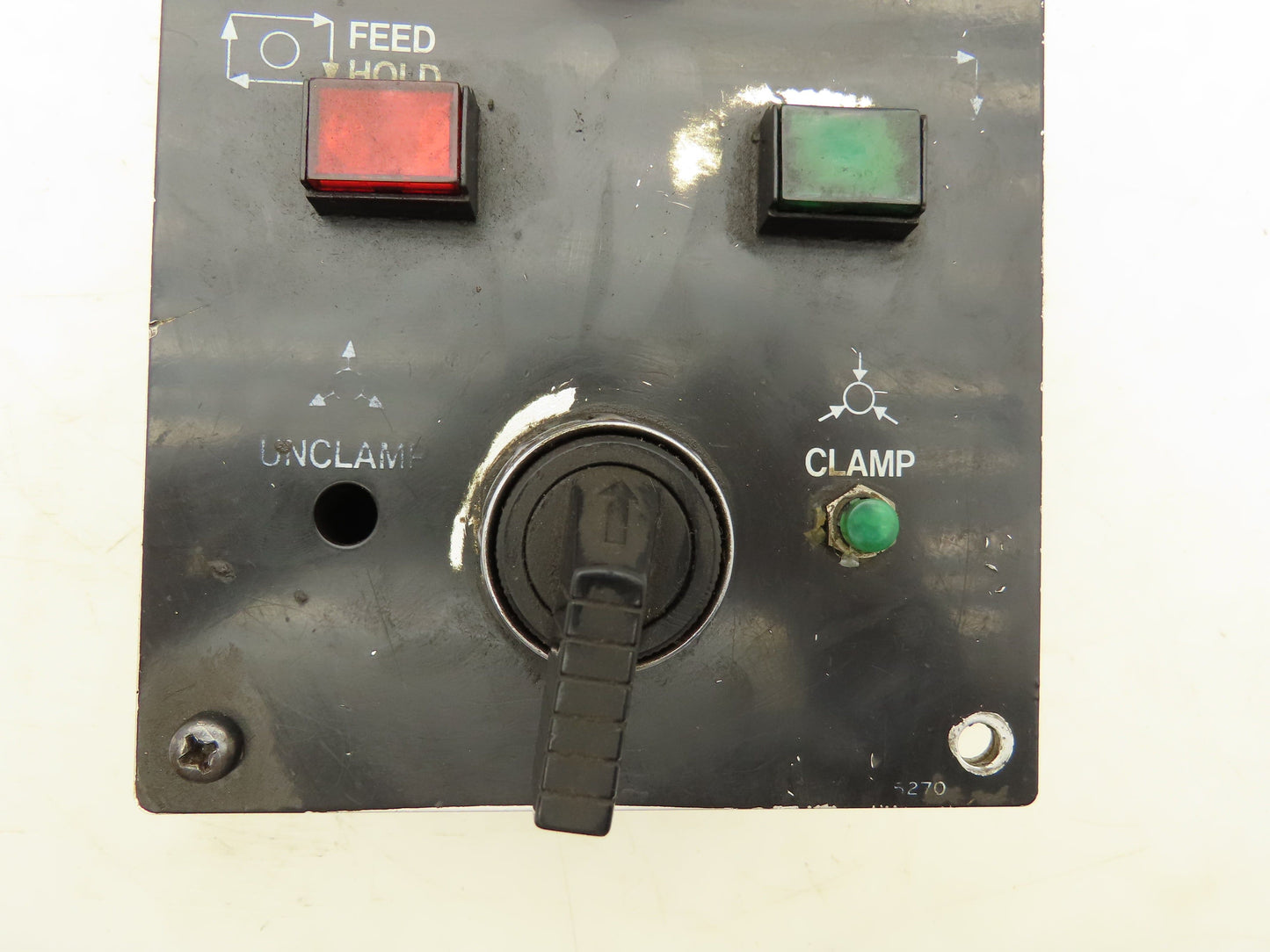 Mazak Mori Seiki Lathe Pusbutton E-Stop Clamp Feed Operator Control Station