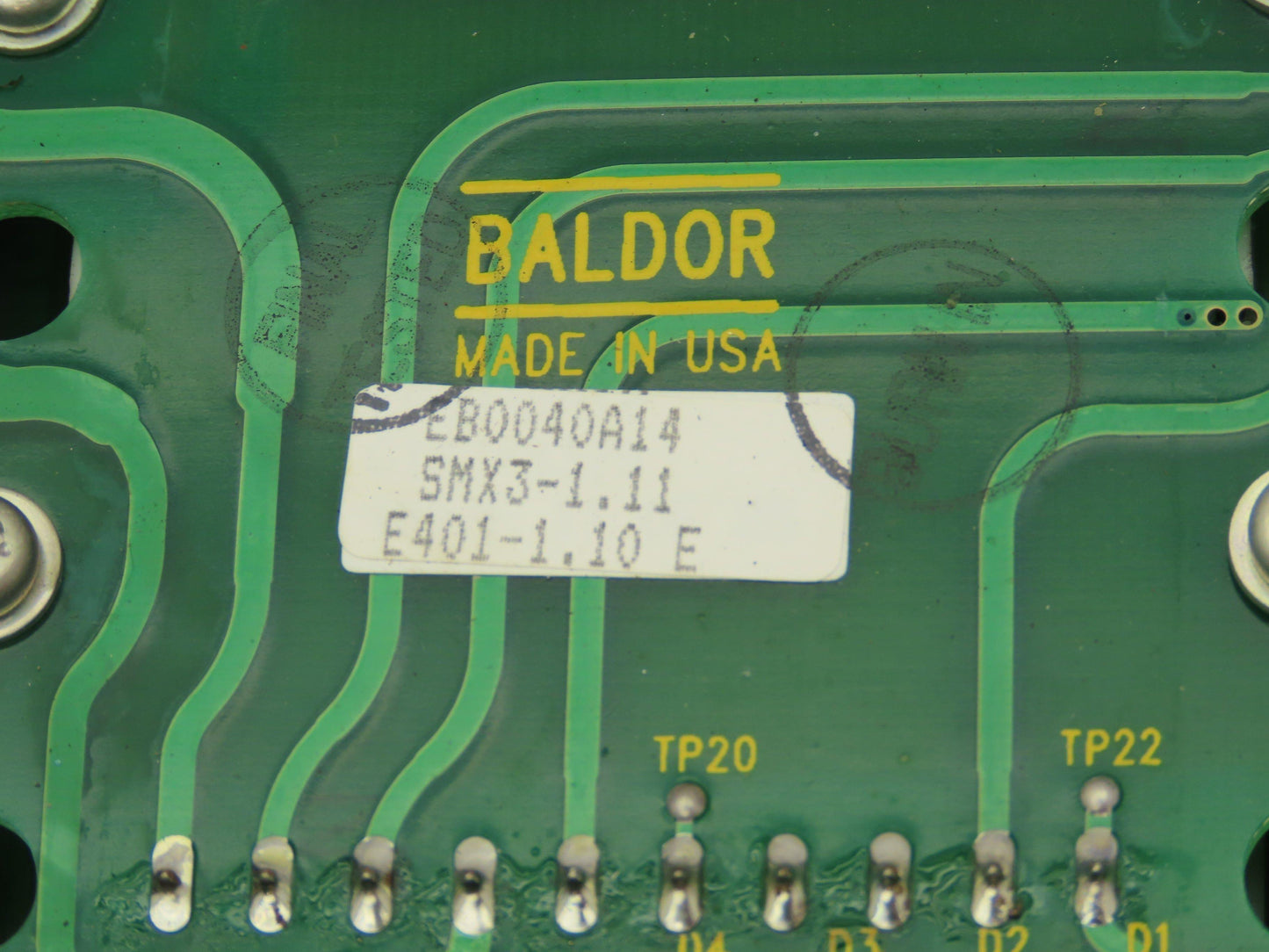 Baldor CSM3546T-4 Inverter Drive Smart Motor 1Hp 1800/3500 RPM 460V 3PH 143TC