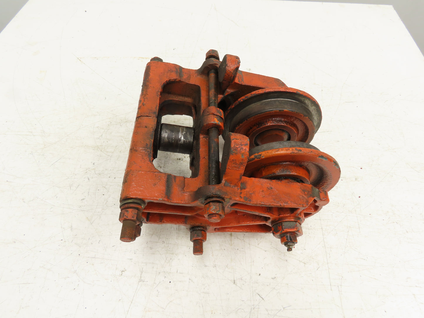 Cleveland Tramrail Underhung Bridge Crane End Truck ES Idler Head WA 5" Wheels
