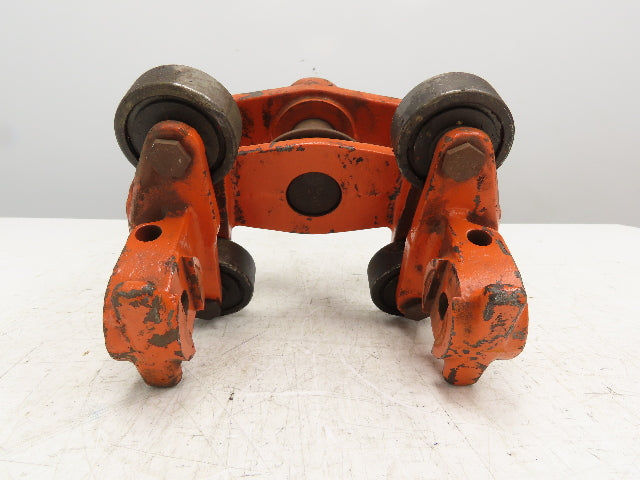 Cleveland Tramrail Bridge Crane End Truck 5" Roller Wheel Housing Mount