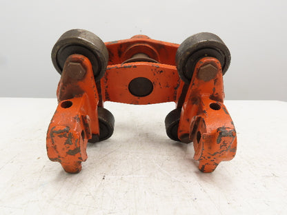 Cleveland Tramrail Bridge Crane End Truck 5" Roller Wheel Housing Mount