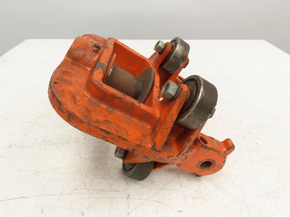 Cleveland Tramrail Bridge Crane End Truck 5" Roller Wheel Housing Mount