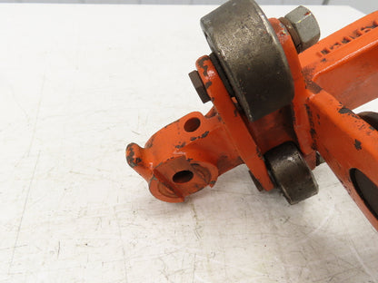 Cleveland Tramrail Bridge Crane End Truck 5" Roller Wheel Housing Mount