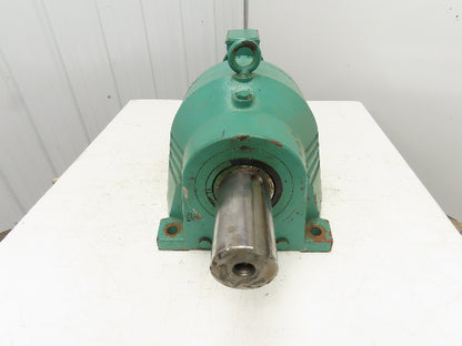 Leroy Somer Metric Gearmotor Inline Reducer 1 RPM Output .66kW 460V 3PH LS80L