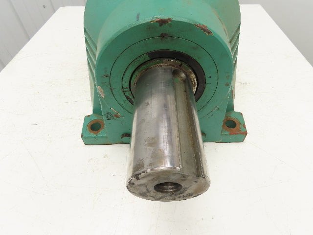 Leroy Somer Metric Gearmotor Inline Reducer 1 RPM Output .66kW 460V 3PH LS80L