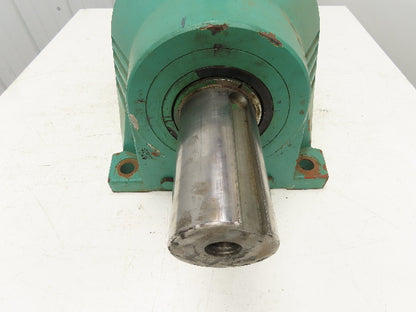 Leroy Somer Metric Gearmotor Inline Reducer 1 RPM Output .66kW 460V 3PH LS80L