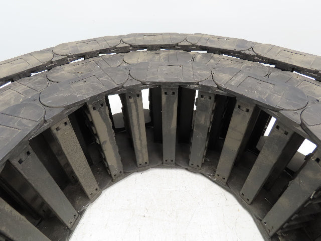 Igus 380.01 Series 38  Energy Chain Cable Carrier 67 Links 7.87"W 1.62"H 176"L