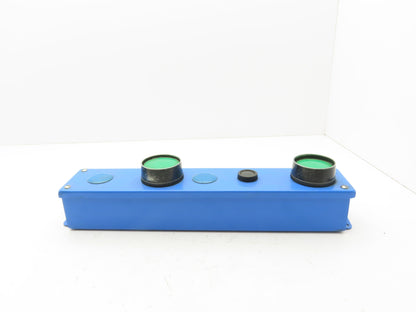 Pushbutton Control Station 5-Hole 30mm Giant Green Momentary Push Button AR30B2R