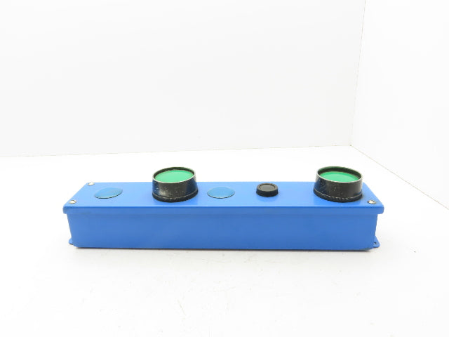 Pushbutton Control Station 5-Hole 30mm Giant Green Momentary Push Button AR30B2R