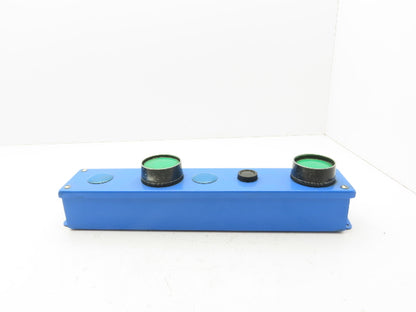 Pushbutton Control Station 5-Hole 30mm Giant Green Momentary Push Button AR30B2R
