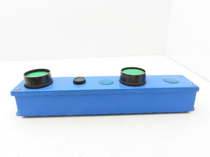 Pushbutton Control Station 5-Hole 30mm Giant Green Momentary Push Button AR30B2R