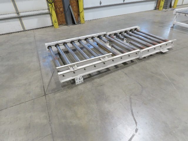 49"x 8' 3" Motor Driven Live Roller Pallet Conveyor 42"BF 24VDC MDR Chain Drive