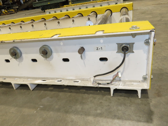 34" Pallet Track Conveyor Split Lane Forklift Load 24V MDR Motor Driven Roller