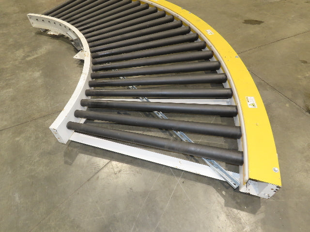 49"x 12' Chain Drive Live Roller 90° Conveyor Section 42"BF   -No Drive