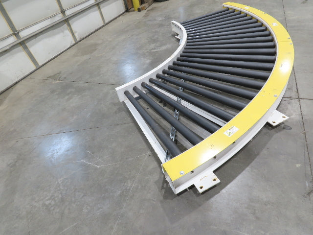 49"x 12' Chain Drive Live Roller 90° Conveyor Section 42"BF   -No Drive