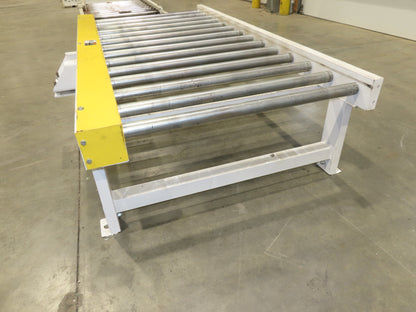 42"x 7' Heavy Duty Chain Driven 1.9" Live Roller Conveyor 36"BF   -No Drive