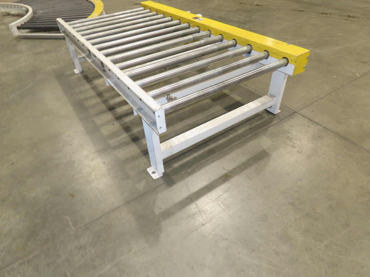 42"x 7' Heavy Duty Chain Driven 1.9" Live Roller Conveyor 36"BF   -No Drive