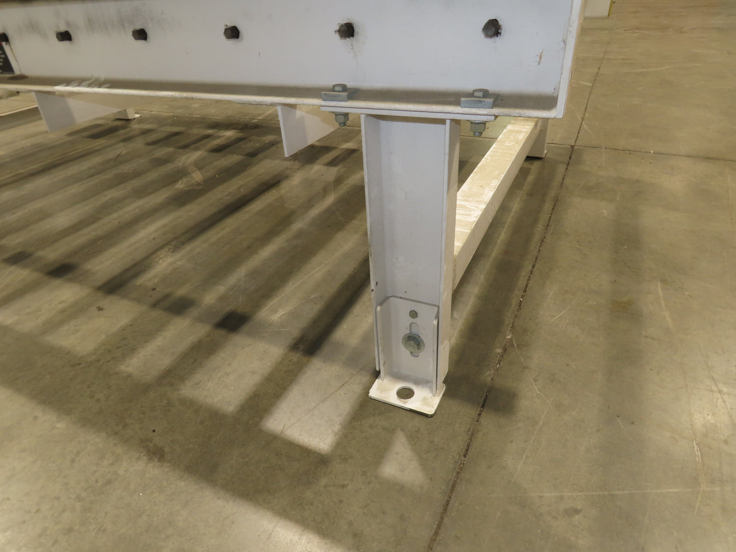 42"x 7' Heavy Duty Chain Driven 1.9" Live Roller Conveyor 36"BF   -No Drive