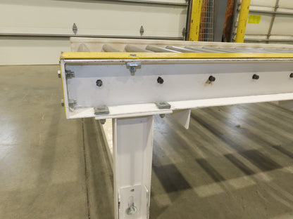 42"x 7' Heavy Duty Chain Driven 1.9" Live Roller Conveyor 36"BF   -No Drive