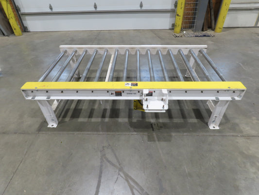 42"x 7' Heavy Duty Chain Driven 1.9" Live Roller Conveyor 36"BF   -No Drive