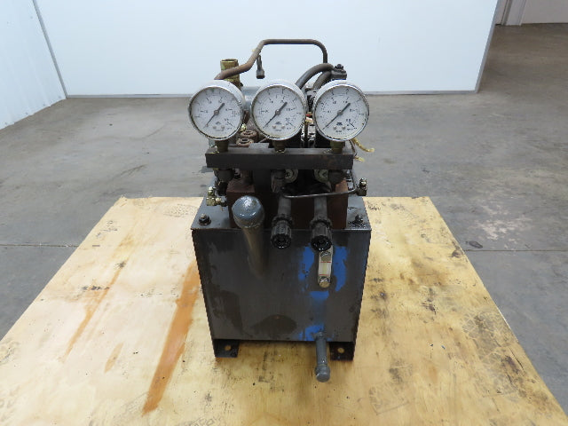 Nachi VDS-0B-1A2-10 Hydraulic Power Unit 3.94 GPM 507 PSI Variable Vane 220V 3Ph