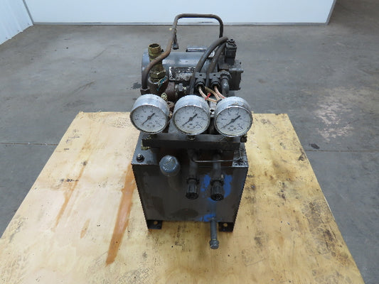 Nachi VDS-0B-1A2-10 Hydraulic Power Unit 3.94 GPM 507 PSI Variable Vane 220V 3Ph