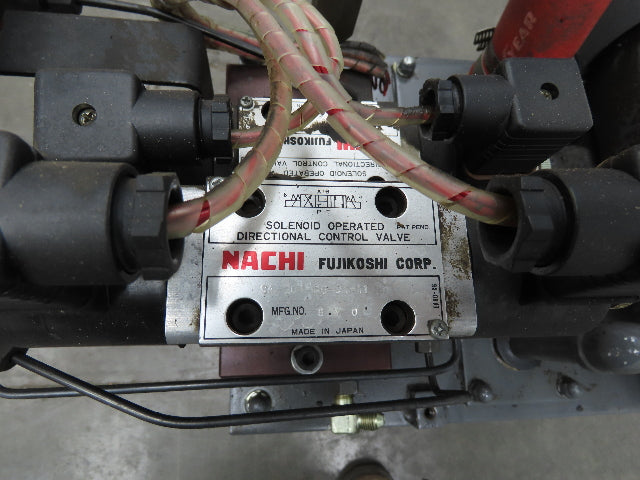 Nachi VDS-0B-1A2-10 Hydraulic Power Unit 3.94 GPM 507 PSI Variable Vane 220V 3Ph