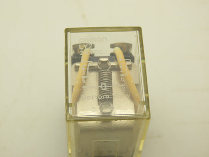 Omron LY2 Socket Relay 10A 24VDC 8-Pin  Lot of 15
