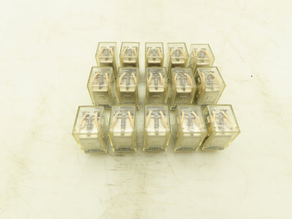 Omron LY2 Socket Relay 10A 24VDC 8-Pin  Lot of 15