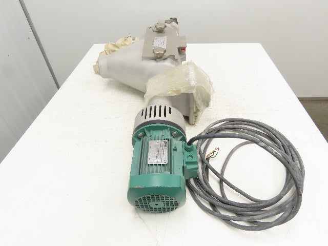 KEK Kemutec Mini C Centrifugal Rotary Screen Sifter Powder Processing .5HP 460V