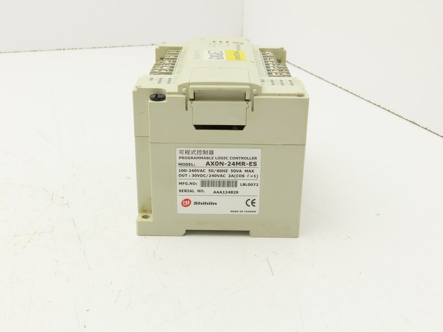 Shihlin AXON-24MR-ES Programmable Logic Controller 100-240VAC 2A 50/60HZ