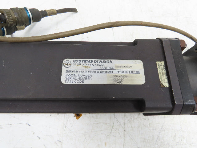 Atlas Copco Electric Servo Fixtured Nutrunner Fastener Tool 3/4" Drive
