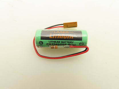 FDK/Sanyo CR17450SE-R Lithium Battery 3V 2500mAh With Plug Lot Of 7