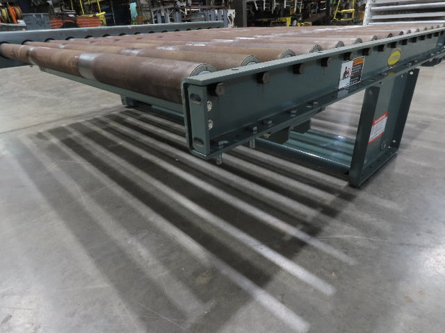 Hytrol 64"x 5' Chain Drive 2.5" Power Roller Conveyor 58"BF 1Hp 460V 30 FPM